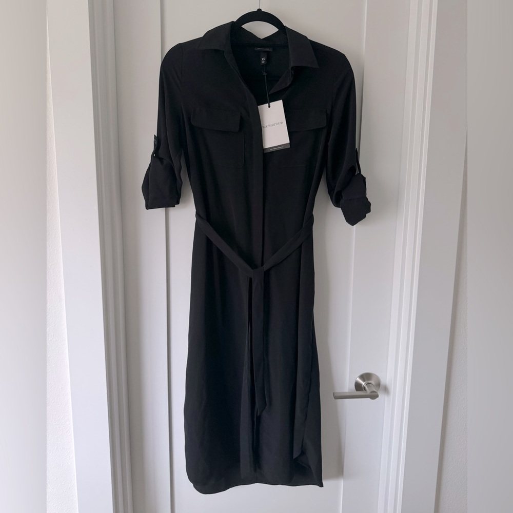 Who What Wear Black Dress, black, XS, new with tags